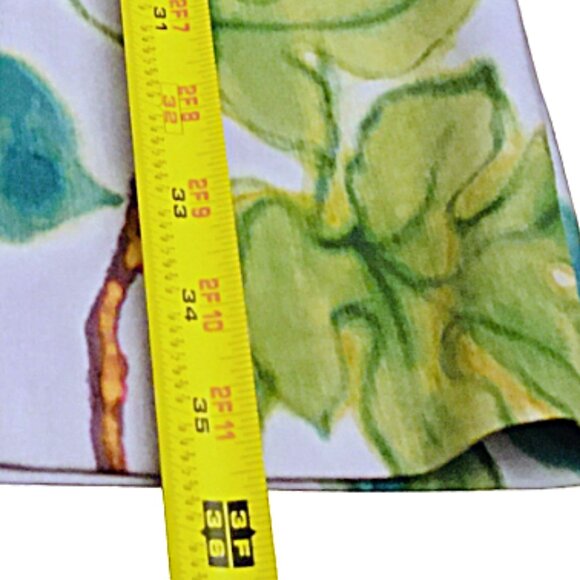 BluMarine Dress Italian Designer Floral Pleats Cotton Lined Women’s Size 42 US 6 - Picture 12 of 16